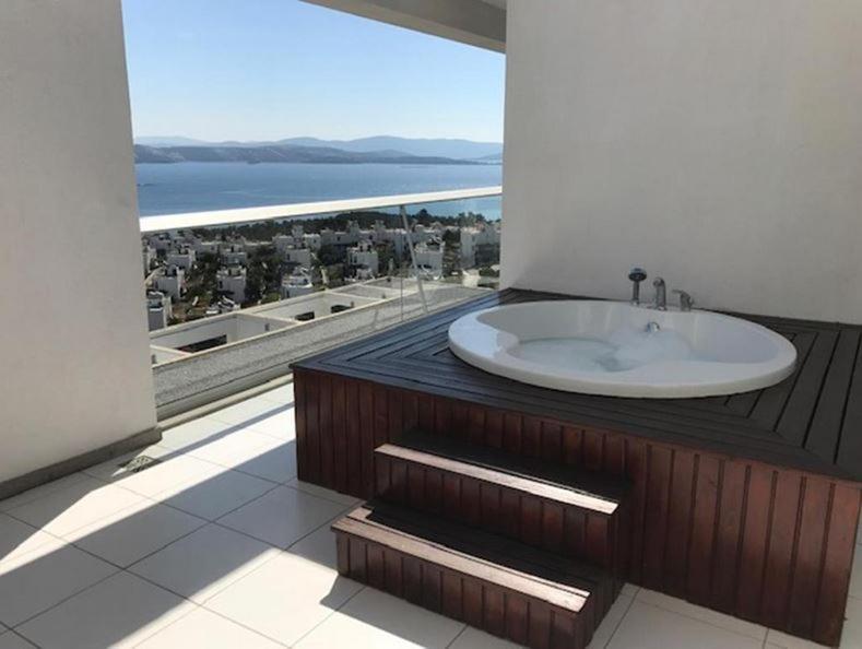 Penthouse Horizon Sky Apartment Alagunciftligi ภายนอก รูปภาพ